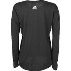 Adidas Tričko čierna XXS Essentials Linear Longsleeve W