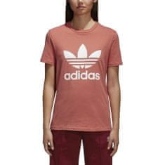 Adidas Tričko červená M Trefoil