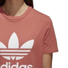 Adidas Tričko červená M Trefoil