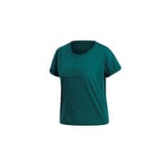 Adidas Tričko zelená XS Ess Allcap Tee