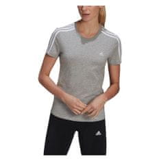 Adidas Tričko sivá S Essentials Slim