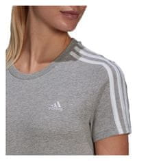 Adidas Tričko sivá S Essentials Slim