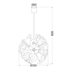 ACA ACA Lighting Detské závesné svietidlo MD70854E