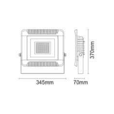 ACA ACA Lighting LED reflektor IP66 150W 4000K 13100Lm 230V X15040