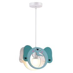 ACA ACA Lighting detské závesné svietidlo 1XE27 ELEPHANT MDF 27X10XH100CM FARMA ZM431P27