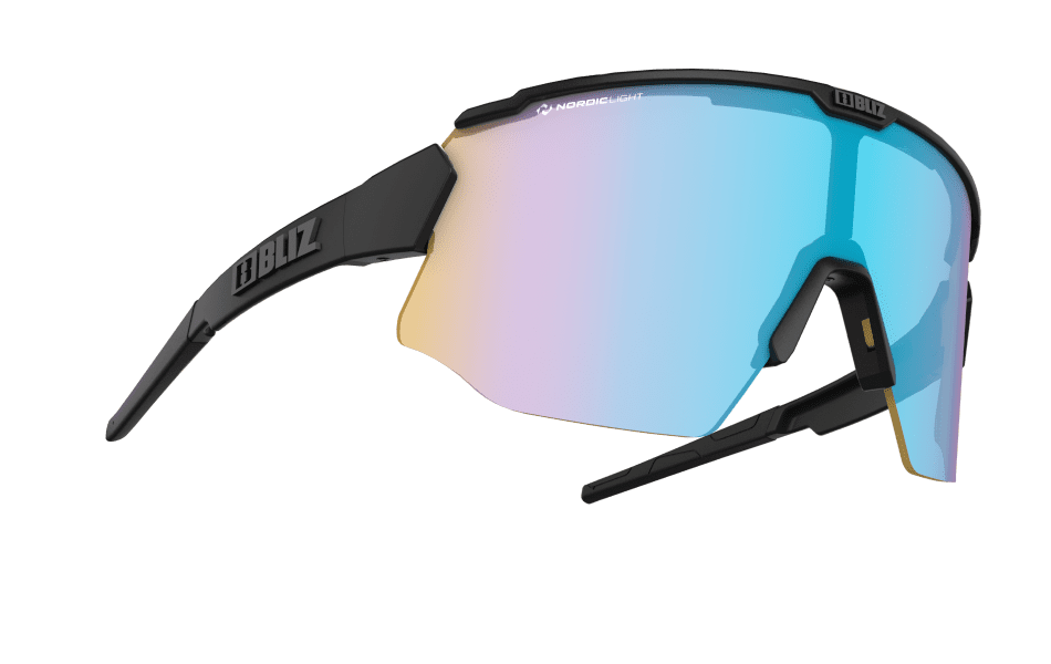 Bliz BREEZE NANO OPTICS - Matt Black, Orange v Blue Multi Cat.1 + Brown v Silver Mirror Cat.3 - 52102-13N