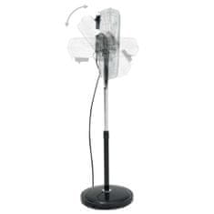 Vidaxl Stojanový ventilátor, naklápací, 3 rýchlosti, 45 cm, 100 W