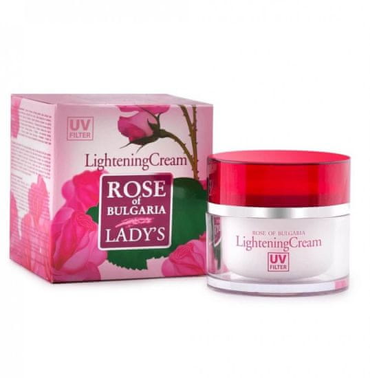 BioFresh Zosvetľujúci pleťový krém z ružovej vody Rose of Bulgaria 50 ml