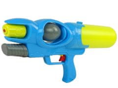 Lean-toys Vodná pištoľ Záhradná puška Žltá a modrá