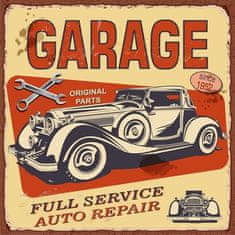 Retro Cedule Ceduľa Garage - Original Parts