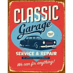 Retro Cedule Ceduľa Classic Garage