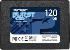 Patriot Burst Elite, 2,5" - 120GB (PBE120GS25SSDR)