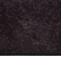 Petromila vidaXL Prateľný koberec 190x300 cm antracitový protišmykový