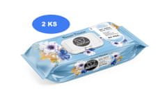 Papilion vlhčené obrúsky 64 ks Flower passion blue (2 ks)