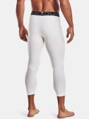 Under Armour Legíny UA HG Armour 3/4 Legging-WHT XXXL