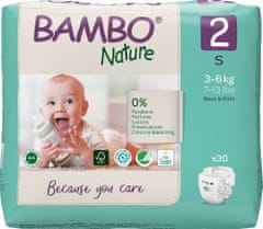 Bambo Nature 2, 30 ks, pre 3-6 kg