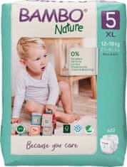 Bambo Nature 5, 22 ks, pre 12-18 kg