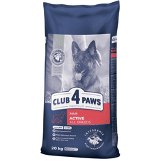 Club4Paws Premium Active pre psov s vysokou aktivitou 20 kg