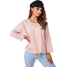 BASIC FEEL GOOD Dámska blúzka SERAFINE dirty pink TP-BZ-5472.00P_348034 S-M