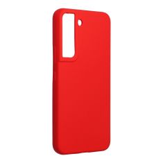 FORCELL Puzdro Silicone pre SAMSUNG Galaxy S22 červená