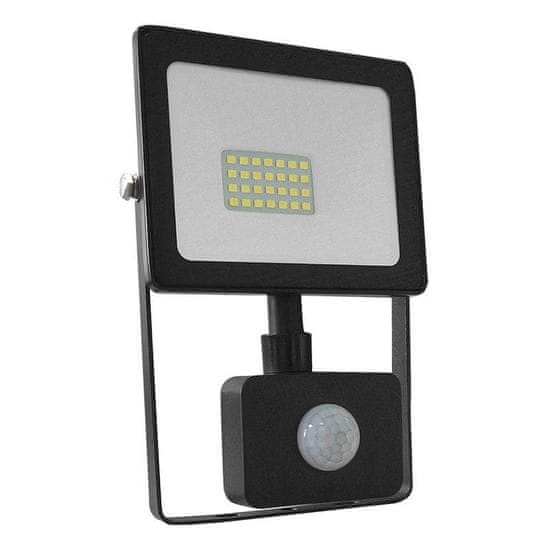 ACA ACA Lighting čierna SENSOR LED SMD reflektor IP66 20W 6000K 1760Lm 230V Ra80 Q2060S