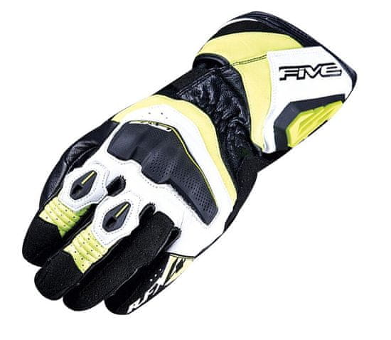 FIVE Rukavice RFX4 Evo white/fluo yellow