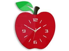 ModernClock Nástenné hodiny Apple červené