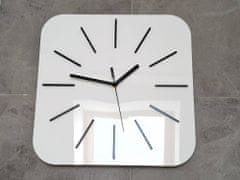 ModernClock Nástenné hodiny Hipnotic biele