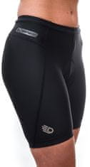 Sensor Dámske cyklistické krátke nohavice CYKLO ENTRY čierna S