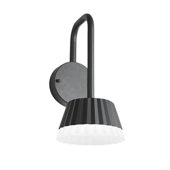 ACA ACA Lighting LED SMD vonkajšie nástenné svietidlo 10W 400LM 85d 230V AC 3.000K tmavá šedá CRI80 IP54 30.000hod LG2122G