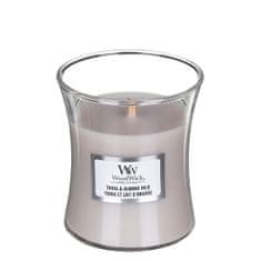 Woodwick Vonná sviečka váza malá Tonka & Almond Milk 85 g