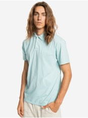 Quiksilver Svetlomodrá pánska polokošeľa Quiksilver Natural Dye M