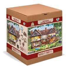 Wooden city Drevené puzzle Dom na letnú sezónu 2v1, 505 dielikov EKO