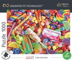 Trefl Puzzle UFT Color Splash: Lízanky a cukrovinky 1000 dielikov