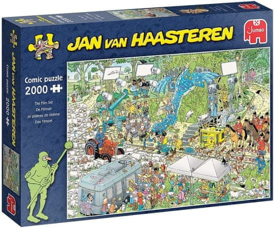 Jumbo Puzzle JvH Natáčanie filmu 2000 dielikov