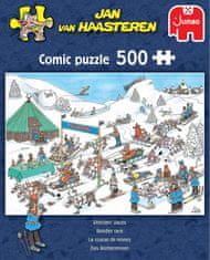 Jumbo Puzzle JvH Preteky sobiech záprahov 500 dielikov