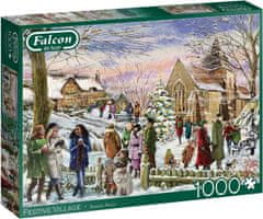 Falcon Puzzle Sviatočná dedina 1000 dielikov