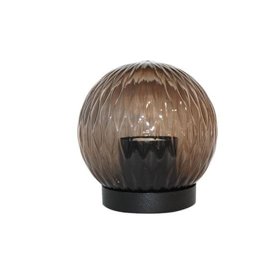 ACA ACA Lighting vonkajšie svietidlo SPHERE D150 zlatá dymová AC.3533SM