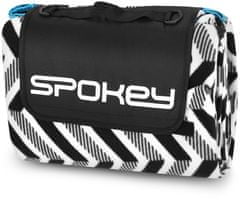 Spokey PICNIC ZIGZAG Pikniková deka s popruhom 180 x 210 cm - rozbalené