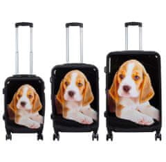 MONOPOL Sada kufrov Beagle 3-set