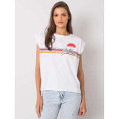 FANCY Dámske tričko s potlačou MALIBU white FA-BZ-7139.73P_367612 Univerzálne
