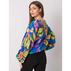 Ex moda Dámska oversize blúzka AINARA modrá EM-BZ-001N-3.71P_377631 Univerzálne