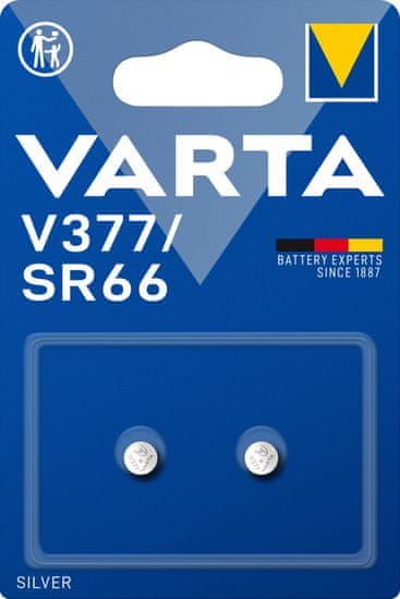 VARTA batérie V377, 2ks
