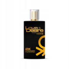 SHS Love Desire Premium Gold Men mužské parfum s feromónmi 100ml