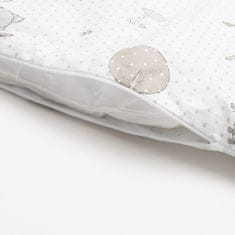 NEW BABY 2-dielne posteľné obliečky 100/135 cm Srnka šedé