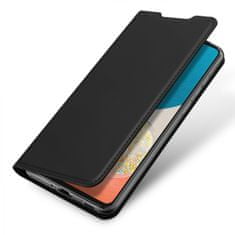 Dux Ducis Skin Pro knižkové kožené puzdro na Samsung Galaxy A73, čierne