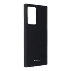 Mercury Puzdro Silicone pre SAMSUNG NOTE 20 ULTRA / NOTE 20 ULTRA 5G čierna