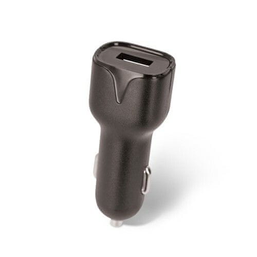 setty. USB autonabíjačka 2,4A Type-C 1m kábel (GSM043809) čierna