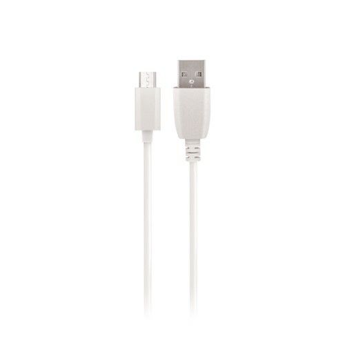 maXlife Micro USB nabíjací kábel 3A 1m, biely