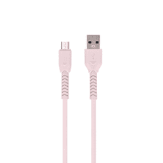 maXlife MXUC-04 microUSB kábel 1m OEM0100846 ružová